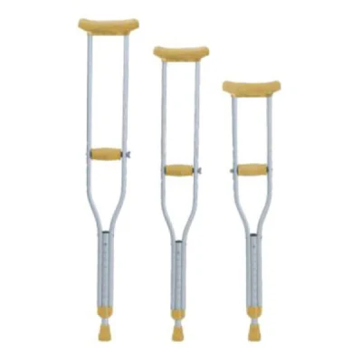 Prodotto per la riabilitazione del bastone da passeggio in altezza regolabile, stampella ortopedica per disabili, leggera, resistente, per esterni, di sicurezza